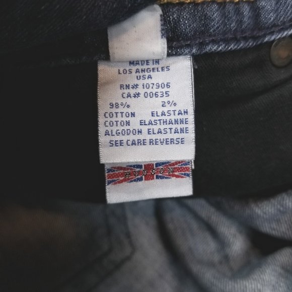 Hudson Signature Bootcut Jeans Medium Blue Wash Sz 28 - Picture 9 of 12